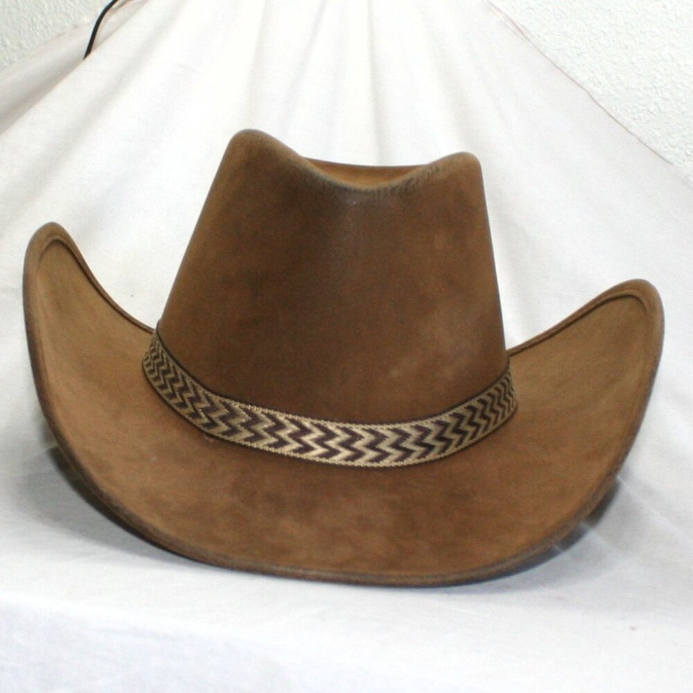 Cosplay Brown Cowboy Hat – Great Condition – Perfect for Your Next Outfit!